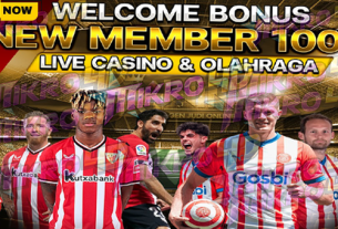 Bonus 100% untuk Live Casino & Sportsbook! Daftar Sekarang, Cuan Ganda!