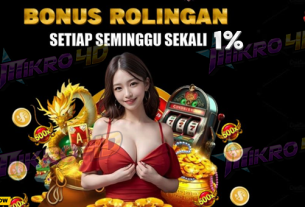 Bonus Rollingan Mingguan 1% dari Platform Terbaik Indonesia 2025 – Cuan Rutin Tiap Pekan!